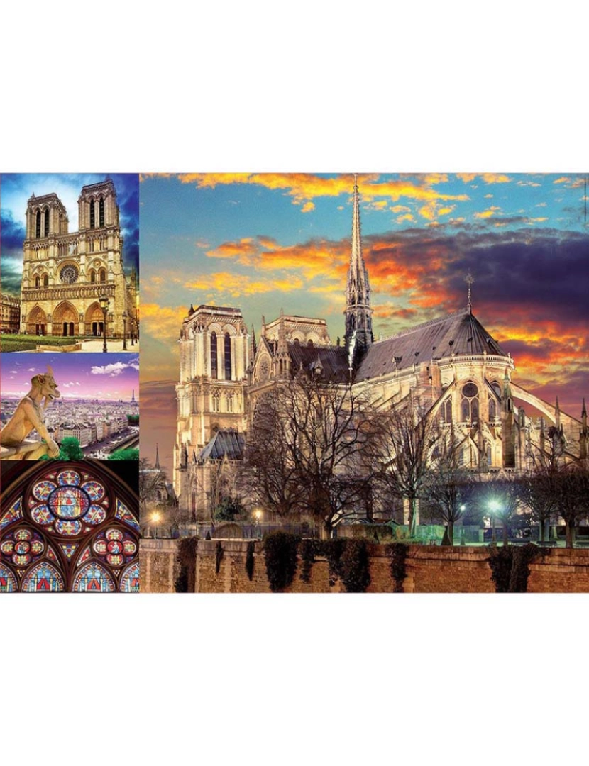 Educa - 1000 Colagem De Notre Dame 