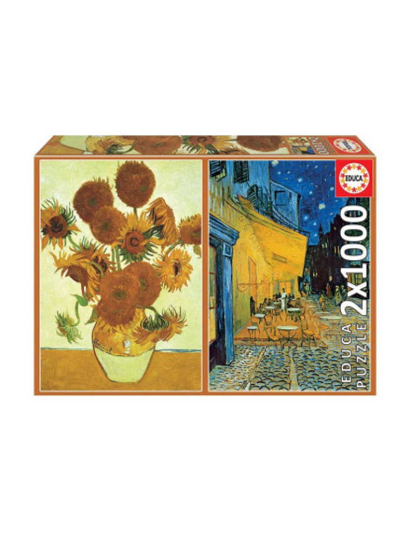 Educa - 2 X 1000 VINCENT VAN GOGH 18491