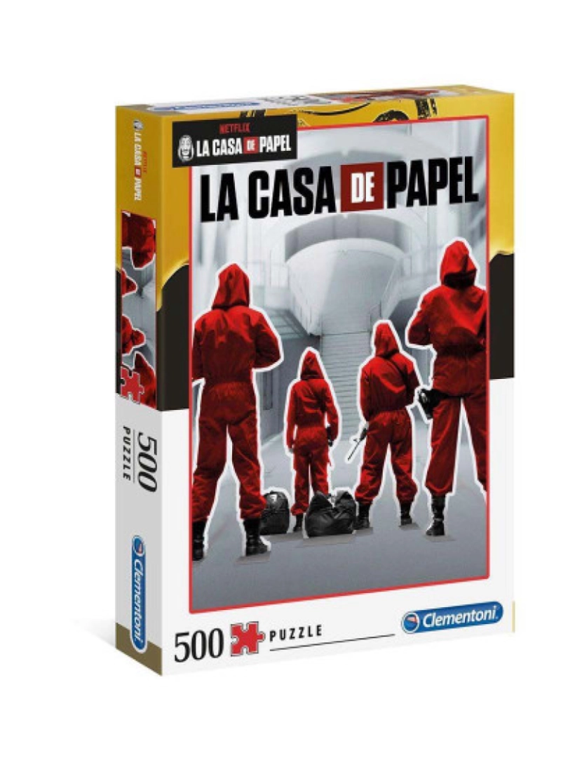 Clementoni - 500 HQC LA CASA DE PAPEL 1 35084