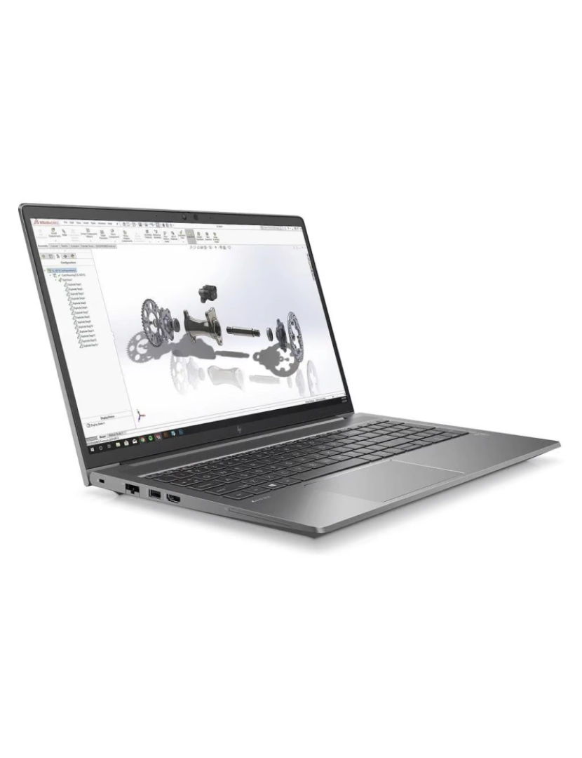 imagem de Computador Portátil HP Zbook Power G7 15.6" FHD 480 GB SSD 16 GB RAM Intel Core i7-10750H Nvidia Quadro T1000 W102