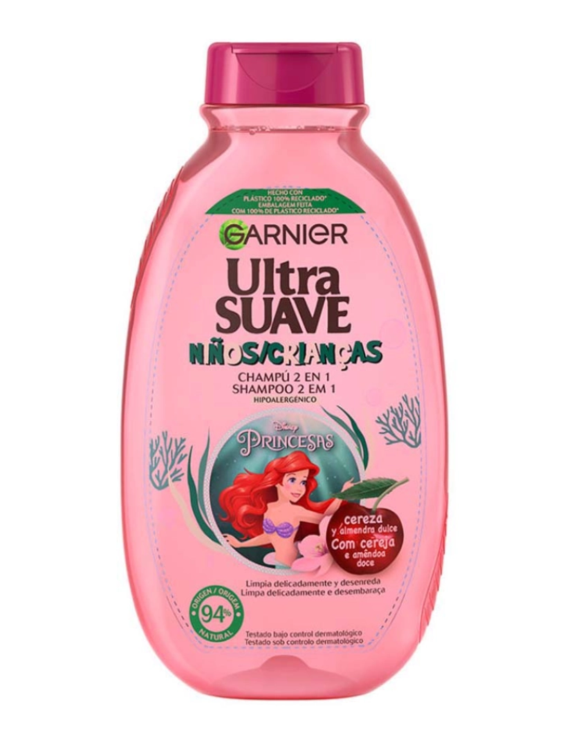 foto 1 de Ultra Gentle Shampoo 2 In 1 The Little Mermaid #Cherry 250 Ml