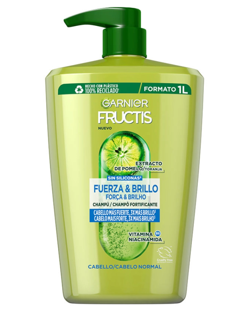 Garnier - Fructis Força E Brilho Shampoo Garnier 1000 ml