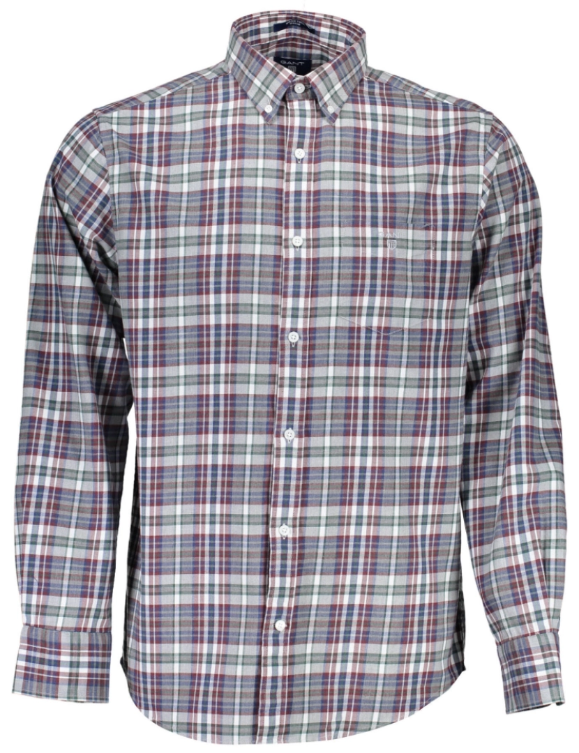 Gant - Camisa M. Comprida Homem Azul