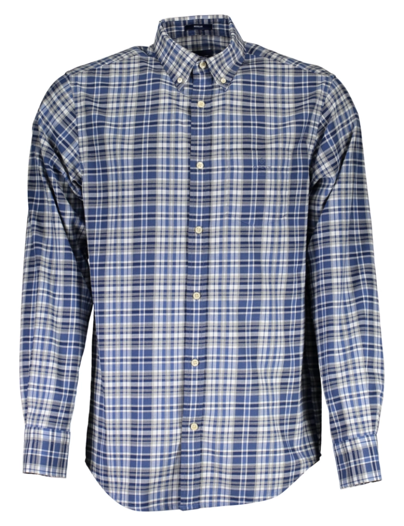 Gant - Camisa M. Comprida Homem Azul