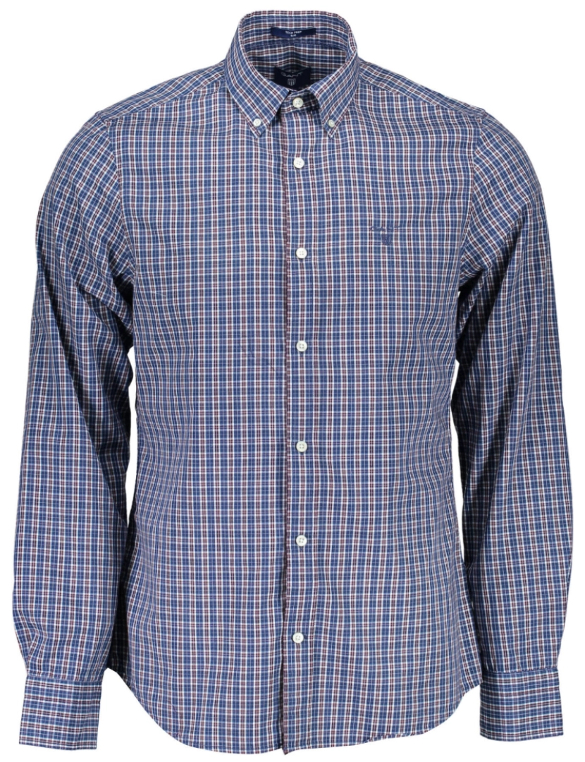 Gant - Camisa M. Comprida Homem Azul