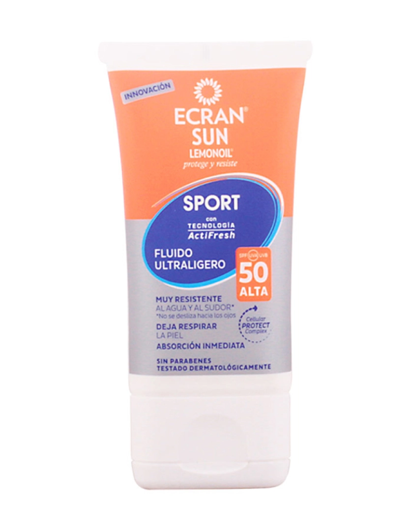 Ecran - Fluido Ultraligeiro Sun Lemonoil Sport SPF50 40Ml