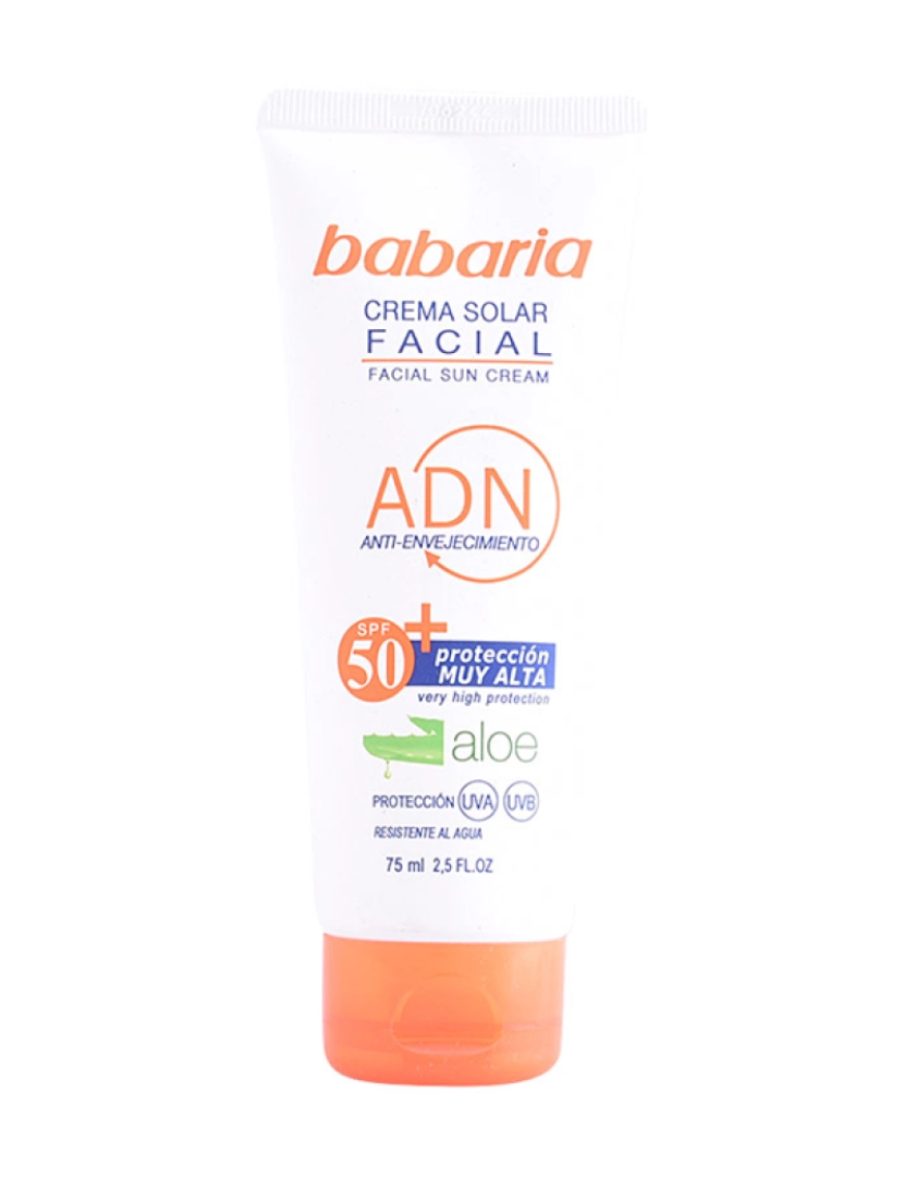 Babaria - Creme Facial Solar Aloe SPF50 75Ml
