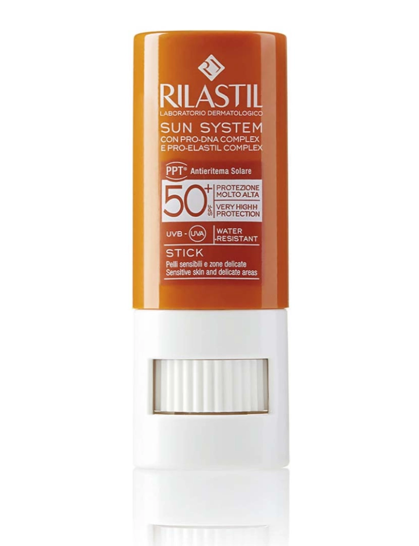 Rilastil - Sun System Spf50+ Stick Transparente 8,5 Gr