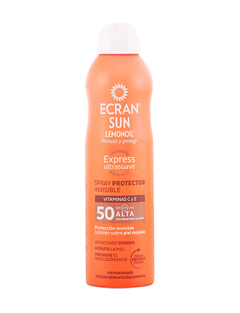 Ecran - Sun Lemonoil Spray Protetor Invisível SPF50 250 Ml