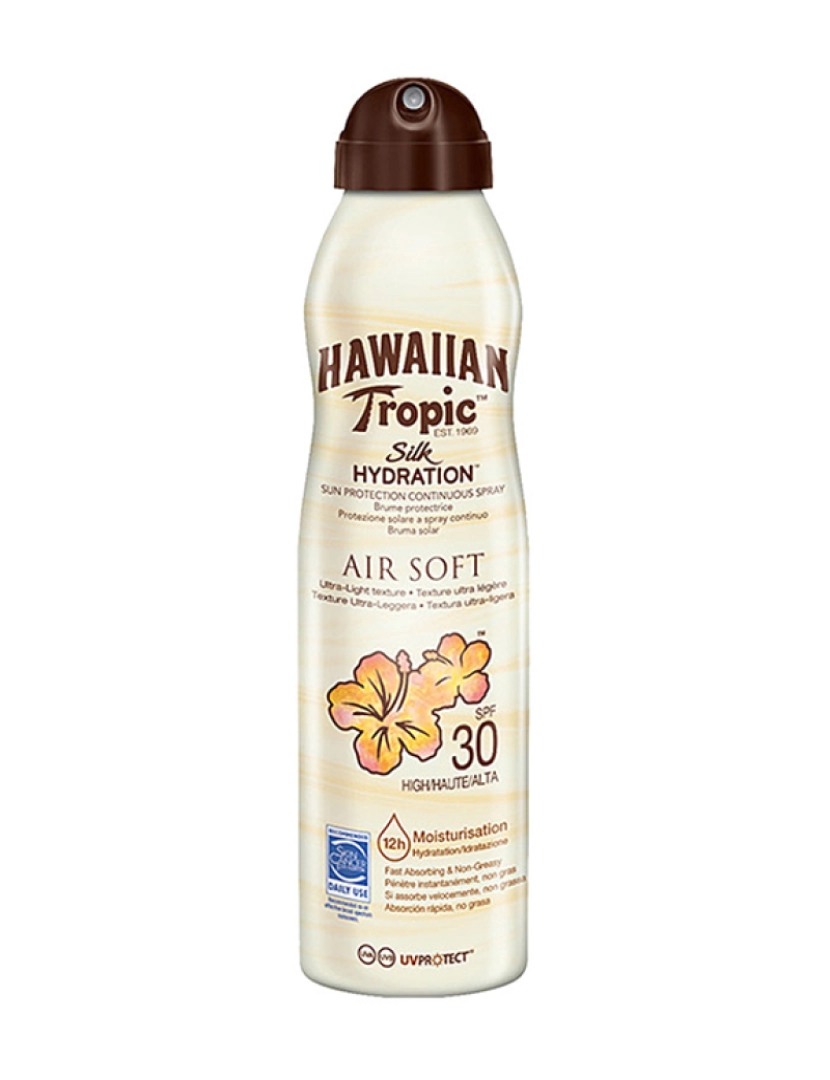 Hawaiian Tropic - Bruma Proterora Silk Air Soft Spray SPF30 177Ml