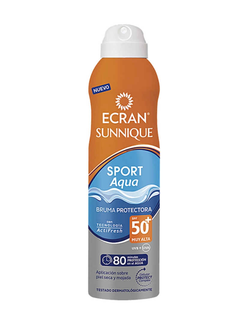 Ecran - Sunnique Sport Aqua Bruma SPF50+ 250 Ml