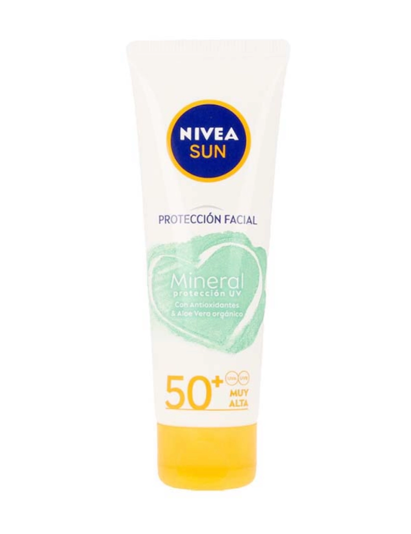 NIVEA - Sun Facial Mineral Proteção UV SPF50+ 50Ml