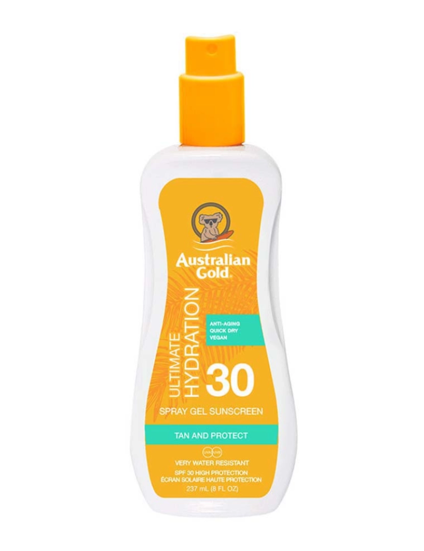 Australian Gold - Sunscreen Spf30 Spray Gel 237 Ml