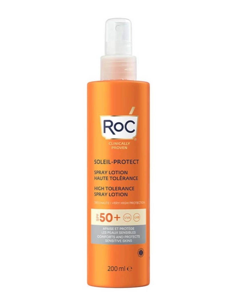 ROC - Proteção Solar Spray Alta Tolerancia Spf50 200 Ml