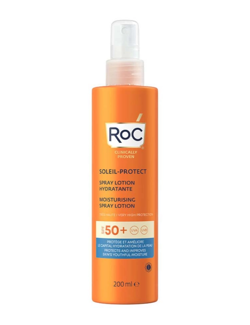 ROC - Proteção Solar Spray Hidratante Spf50 200 Ml
