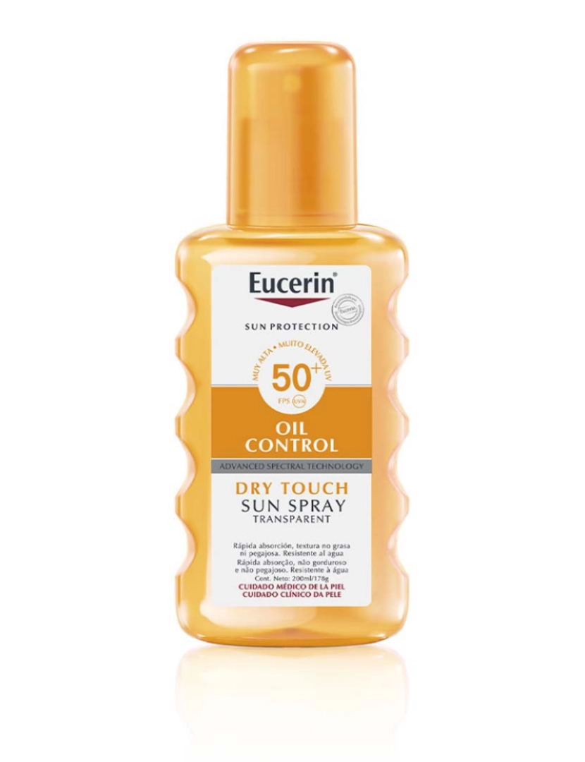 Eucerin - Sun Proteção Spray Transparente Spf50 200 Ml