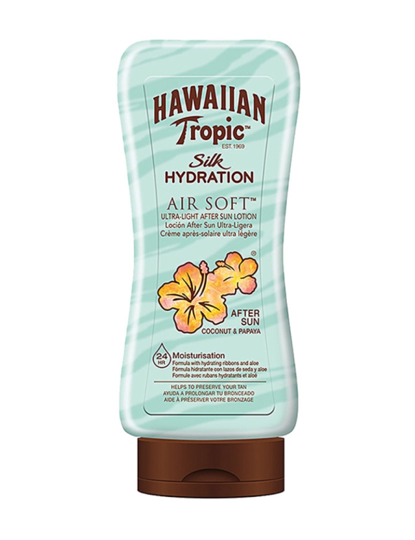 Hawaiian Tropic - Creme After Sun Ultra Light Coconut & Papaya 180 Ml