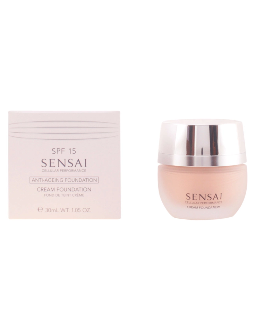 Sensai - Sensai Cp Cream Foundation Spf15 #cf12-soft Beige 30 ml