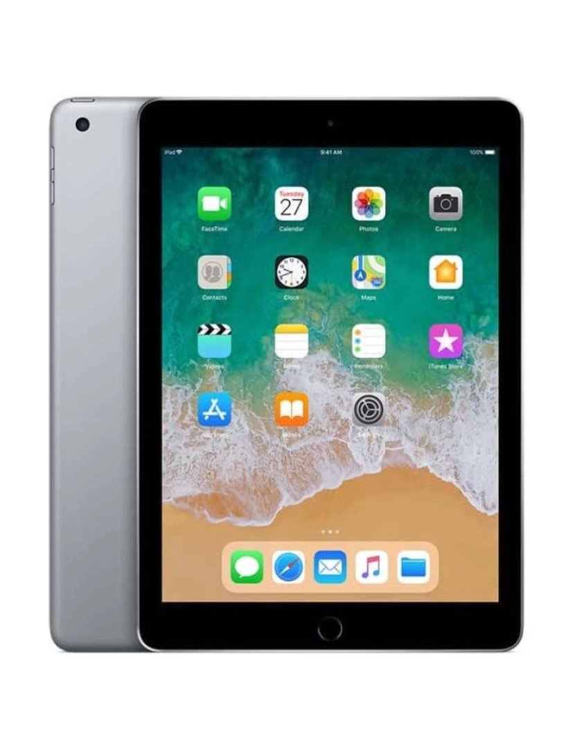 Apple - Apple iPad Mini 4 128GB WiFi + Cellular Grau B