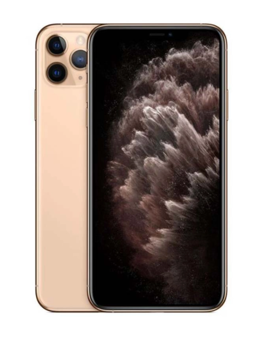 Apple - Apple iPhone 11 Pro Max 64GB Dourado Grau B