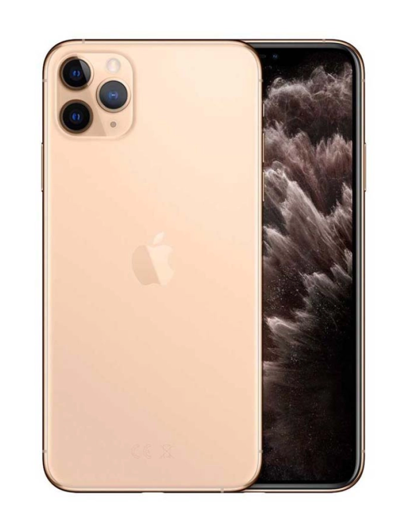 Apple - Apple iPhone 11 Pro Max 256GB Dourado Grau B