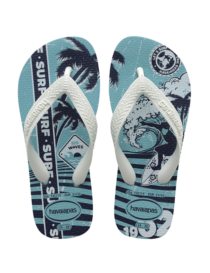 Havaianas - Chinelos de Criança Azul