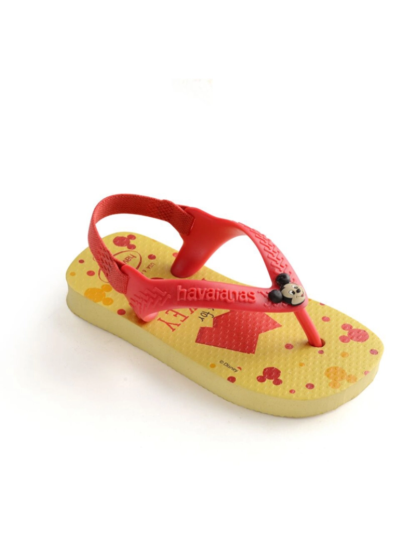 Havaianas - Havaianas Baby Disney Classics Ii Amarelo Limão 