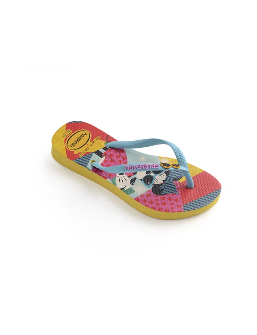 Havaianas - Havaianas Kids Disney Cool Dourado Amarelo 