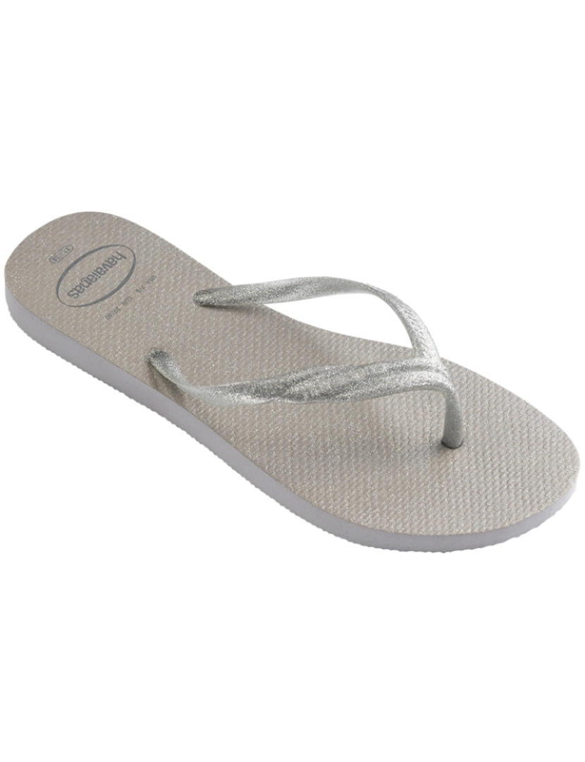 Havaianas - Havaianas Senhora Fantasia Gloss Ice Cinza 