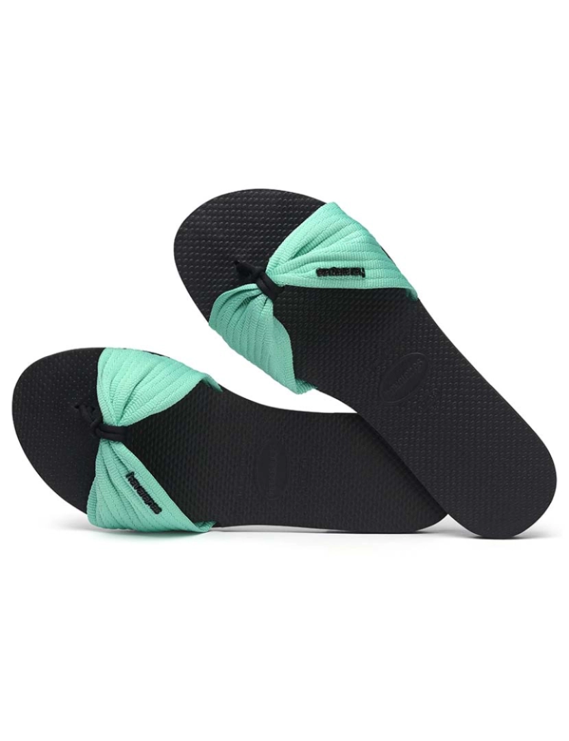 imagem de Havaianas Sandálias Senhora You St Tropez Basic Preto 4