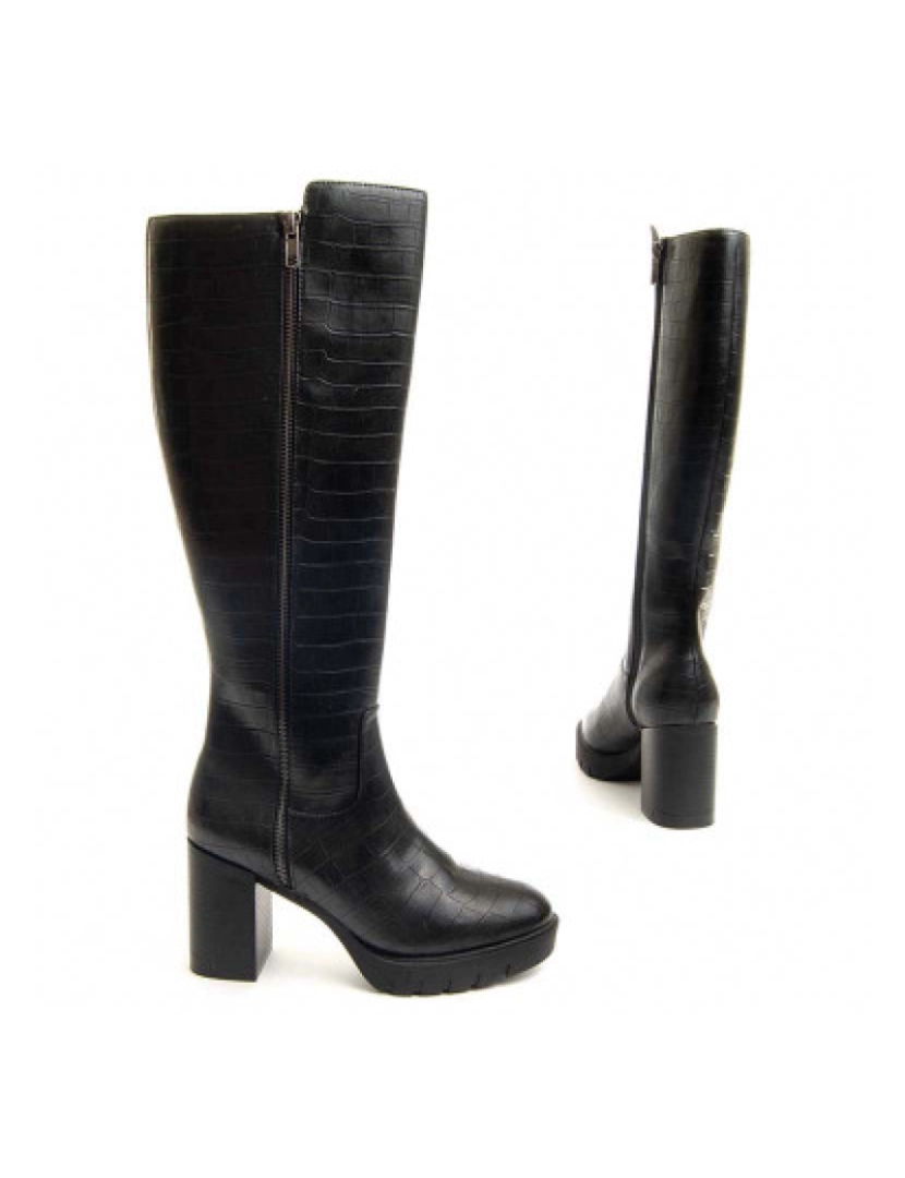 Montevita - Botas de Salto Senhora Botanchetac Preto