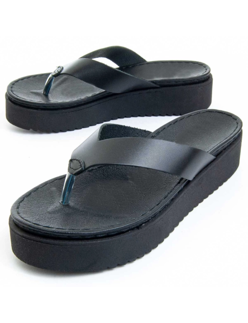 Purapiel  - Plathaform Sandal Purapiel McDalena para mulher