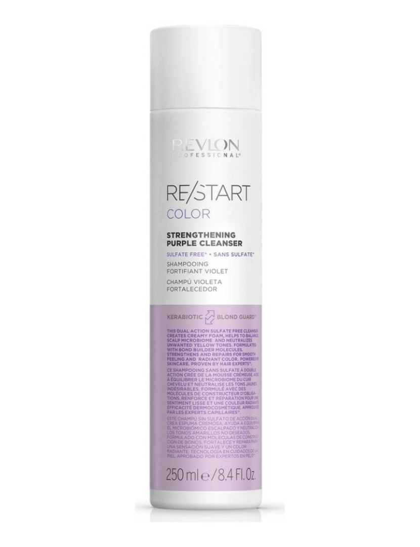 Revlon - Champô Re-Start Purple Cleanser 250 Ml