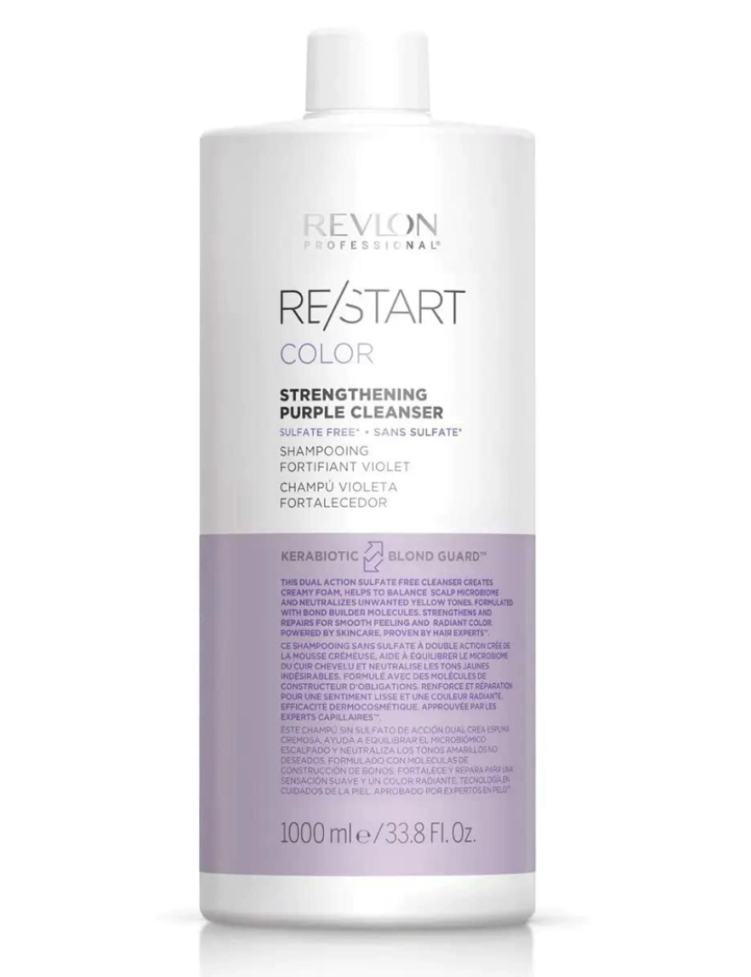 Revlon - Champô Re-Start Purple Cleanser 1000 Ml