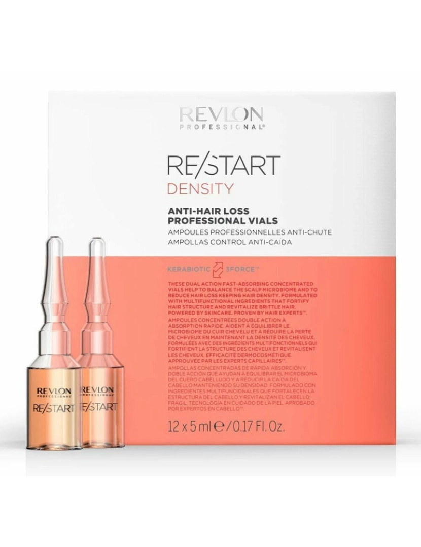 Revlon - Tratamento Ati-Queda Re-Start 12 X 5Ml