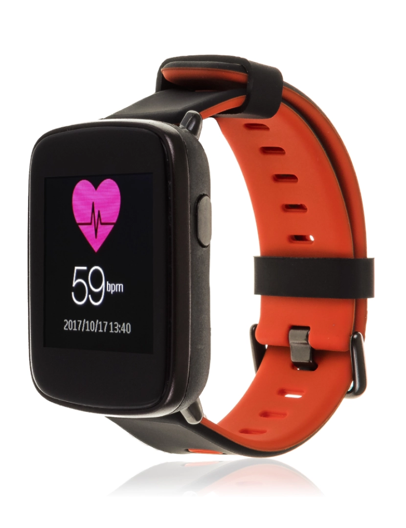 imagem de DAM. GV68 Smartwatch com pedômetro, monitor cardíaco, alerta de notificação.3