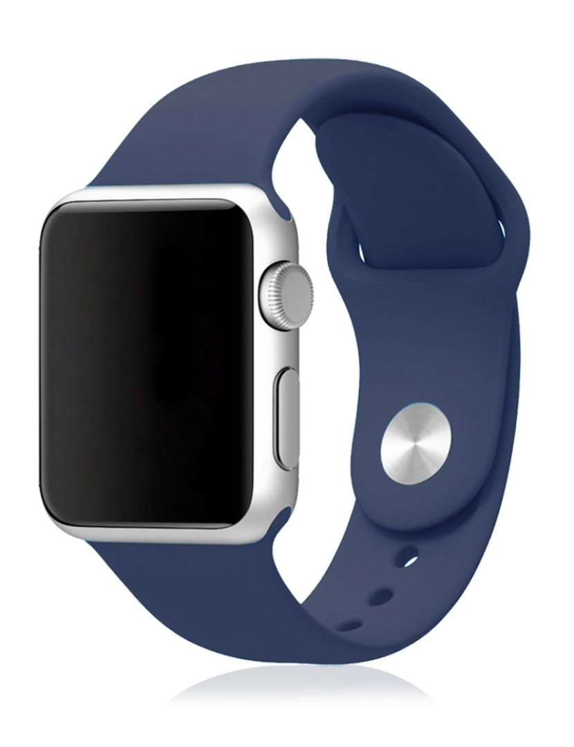 imagem de DAM. Pulseira de silicone Compatível com Apple Watch de: 42/44/45/49mm Tamanho M/L1