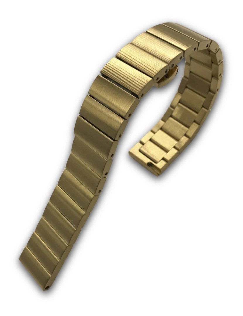 DAM - DAM. Bracelete universal em aço inoxidável para relógios de 18 mm. Sistema de liberação rápida para facilitar a troca.