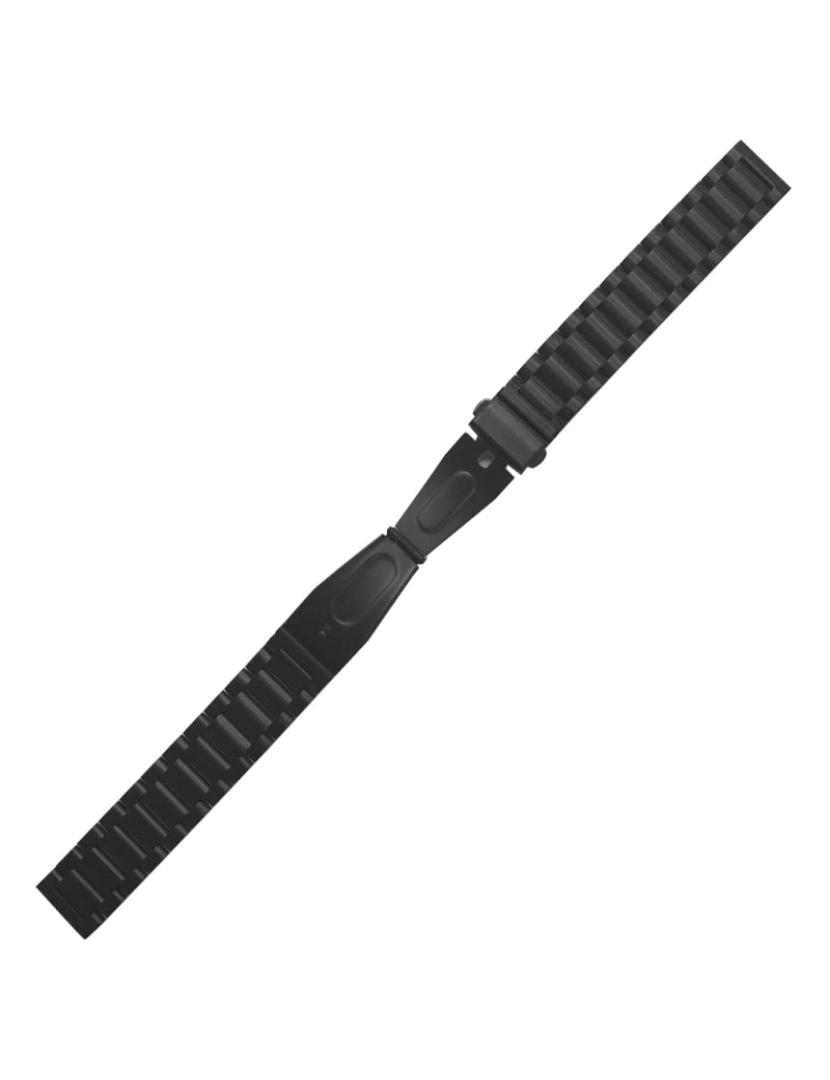 imagem de DAM. Bracelete universal em aço inoxidável para relógios de 18 mm. Sistema de liberação rápida para facilitar a troca.3