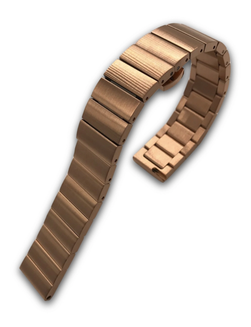 DAM - DAM. Bracelete universal em aço inoxidável para relógios de 20 mm. Sistema de liberação rápida para facilitar a troca.