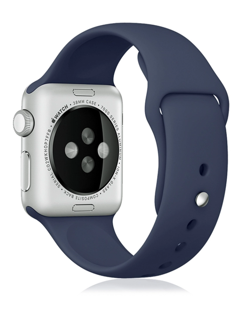 imagem de DAM. Pulseira de silicone compatível com Apple Watch de: 38/40/41mm. Tamanho M/L.2