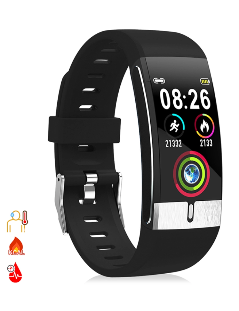 DAM - Smartband AK-E66 Preto