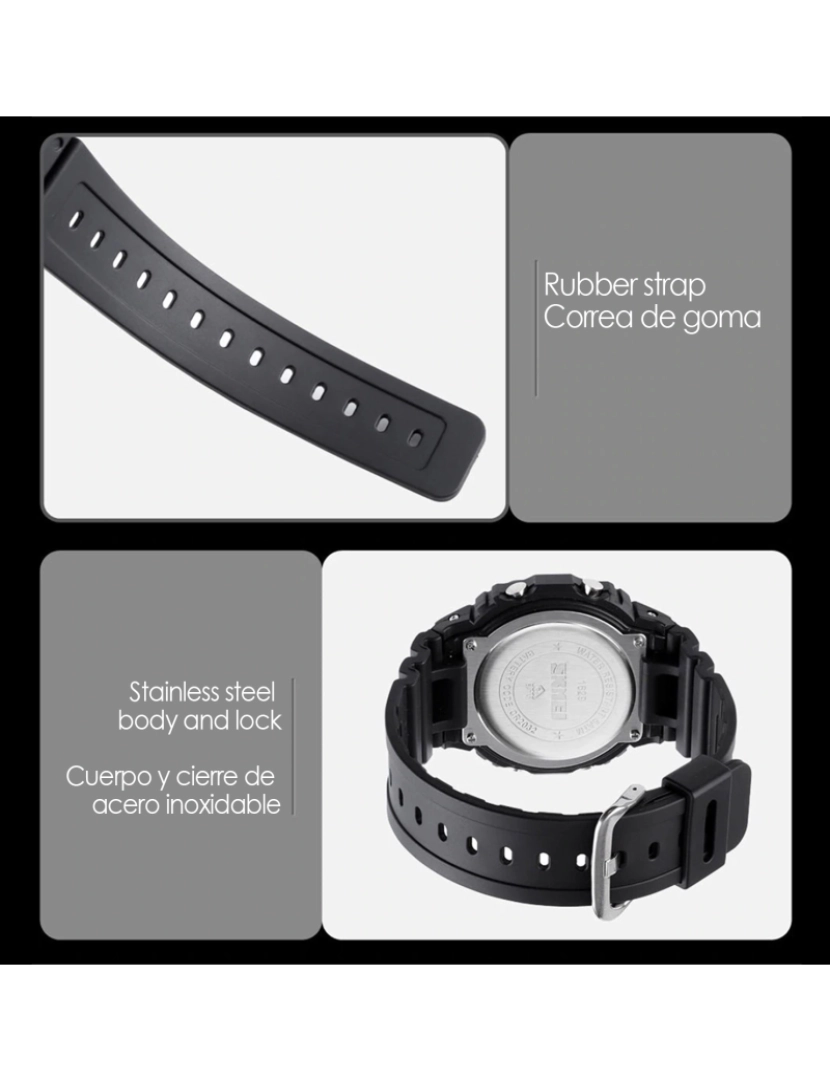 imagem de DAM. Smartwatch 1629 design clássico bluetooth com funções avançadas7