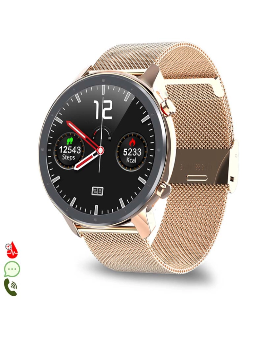 DAM - Smartwatch L11 Dourado