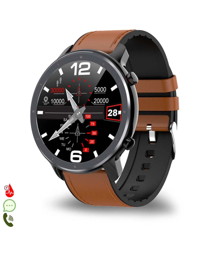 DAM - Smartwatch L11 Preto