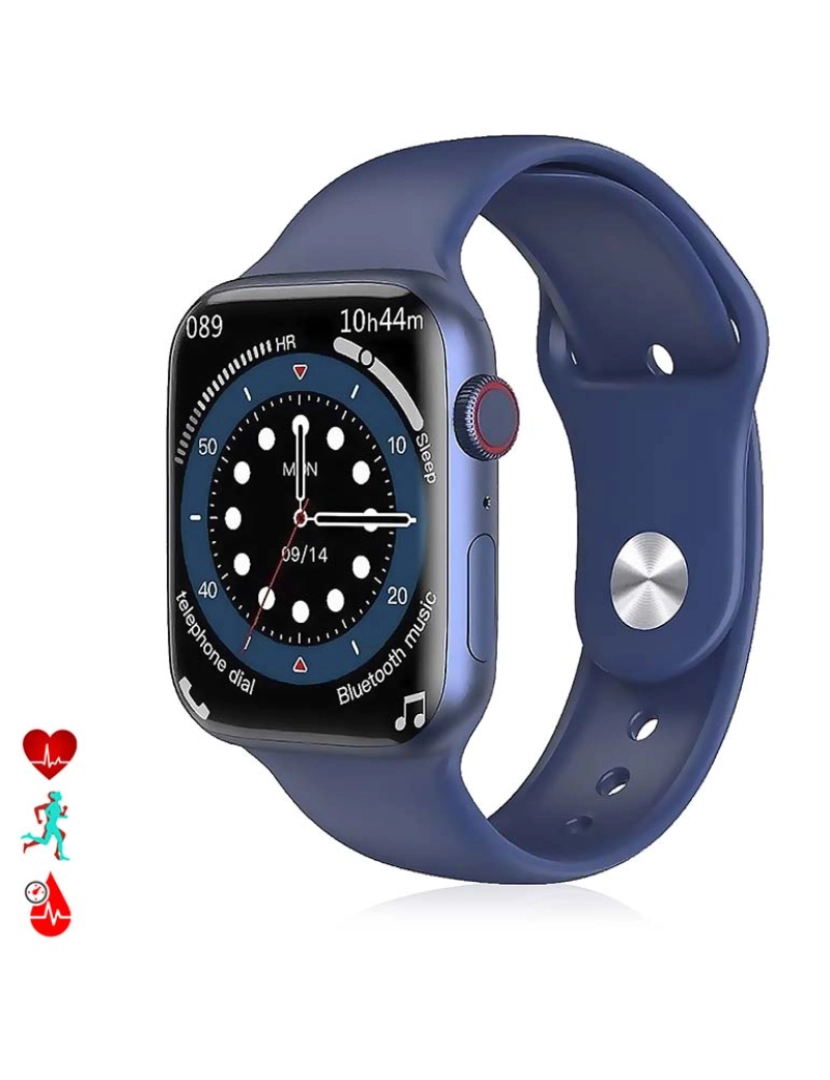 DAM - Smartwatch W27 Azul Escuro