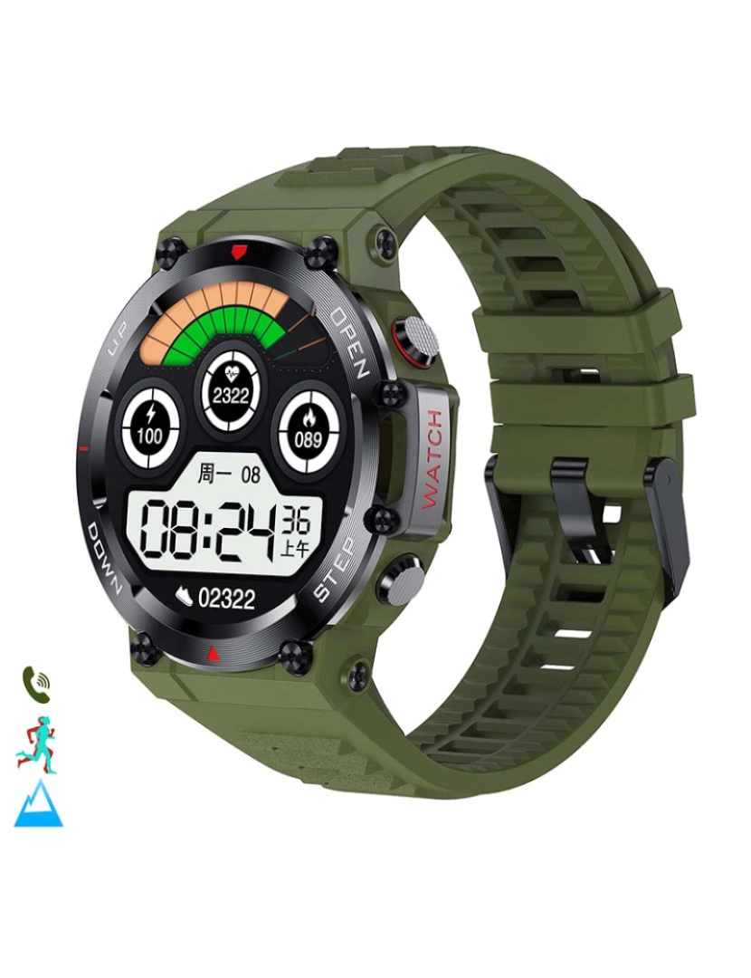 DAM - Smartwatch AK45 Verde