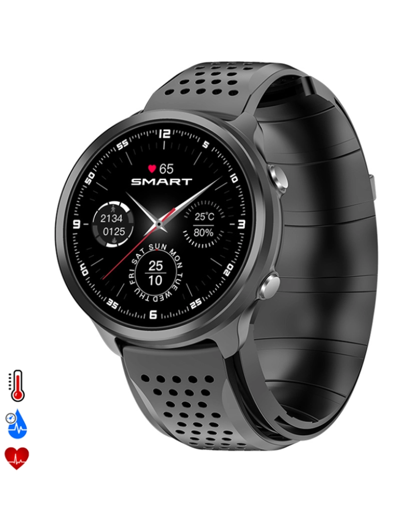 DAM - Smartwatch P30 Preto