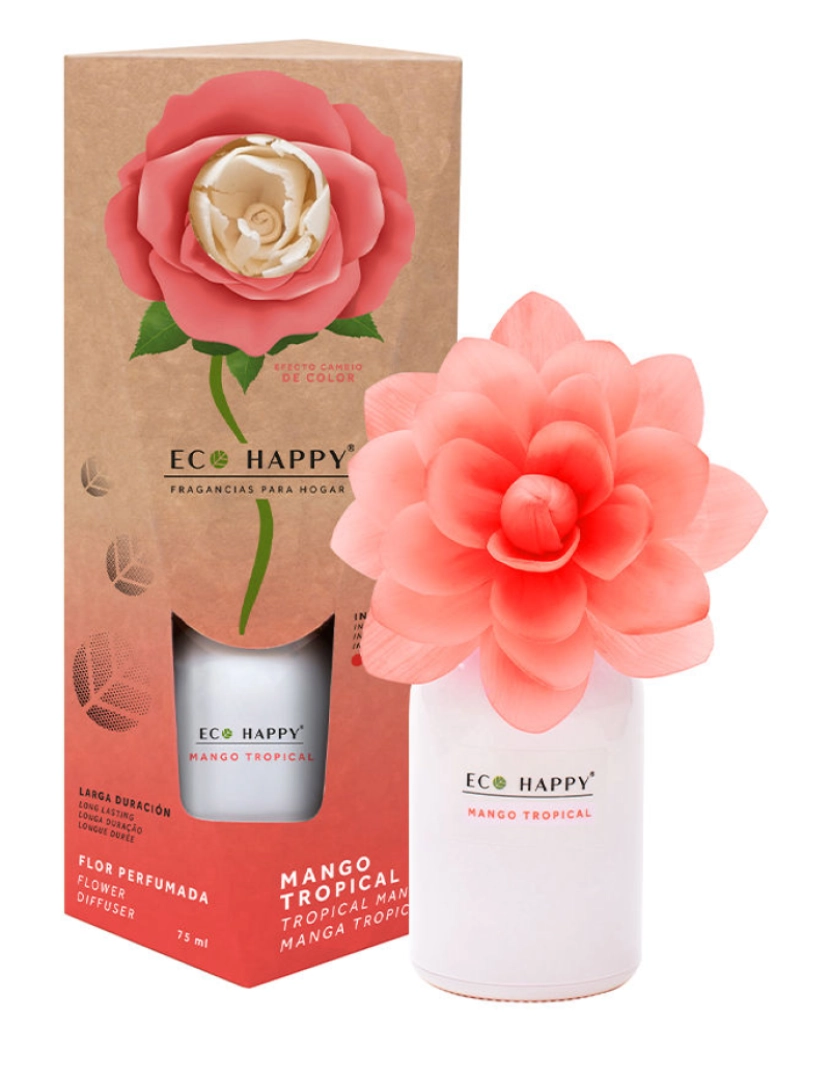 Eco Happy - Mango Tropical Flor Perfumada Eco Happy 75 ml
