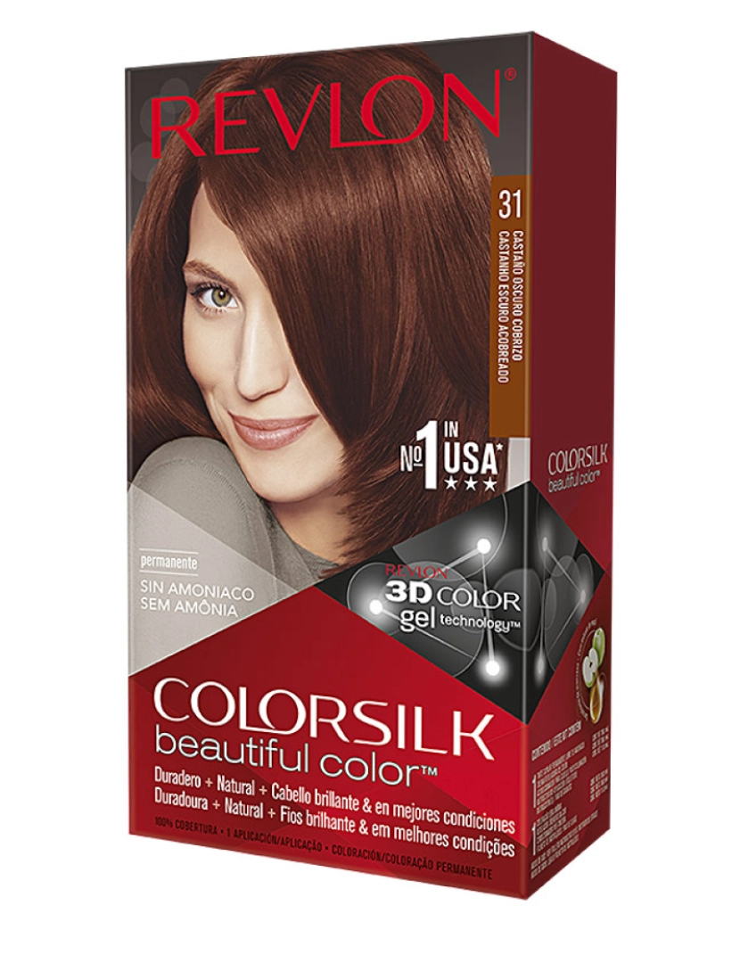 Revlon Mass Market - Colorsilk Tinte #31-castaño Oscuro Cobrizo Revlon Mass Market